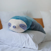 Thumbnail for Devache Stuffed Animal Steve The Giant Blue Chill Sleepy Sloth - 39 Inch