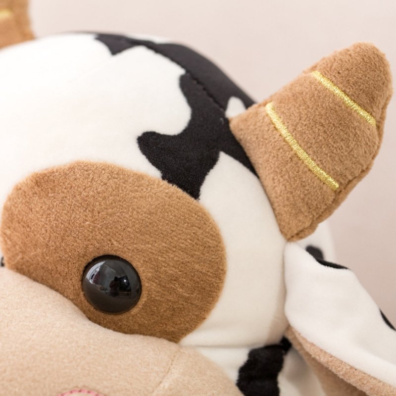 Devache Stuffed Animal Milky The Cute Huge Cow Plushie Stuffed Animal - 30 Inch