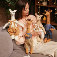 Thumbnail for Devache Stuffed Animal Alpaca Giraffe Plush Toys Cute Stuffed Animals