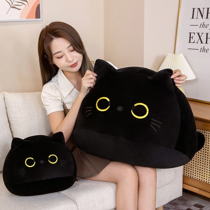 Devache Kawaii Plushie Black Cat Cute Plushie Stuffed Animal