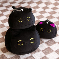 Thumbnail for Devache Kawaii Plushie Black Cat Cute Plushie Stuffed Animal